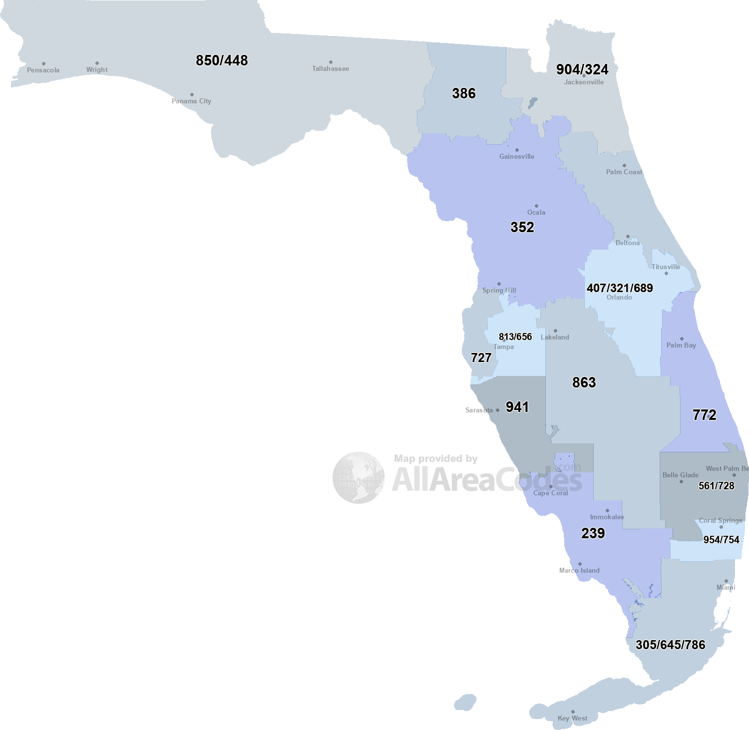 1-352-area-code